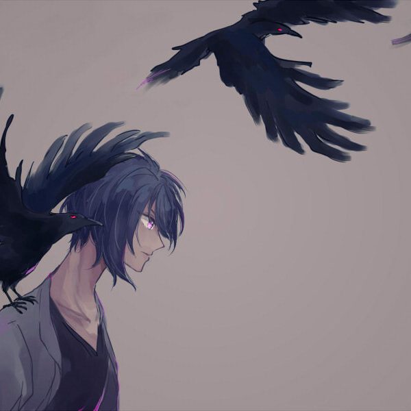 黒羽と鴉